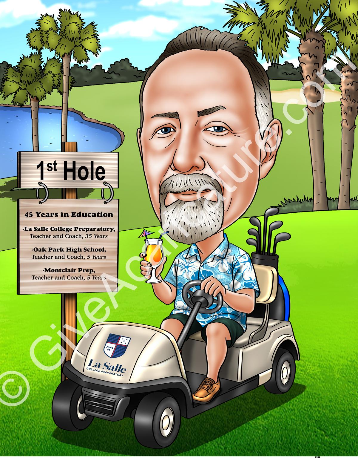 caricature for Ernest S.